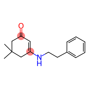 5,5-dimethyl-3-[(2-phenylethyl)amino]-2-cyclohexen-1-one