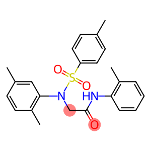 2-{2,5-dimethyl[(4-methylphenyl)sulfonyl]anilino}-N-(2-methylphenyl)acetamide