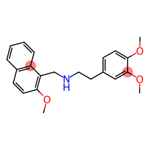 2-(3,4-dimethoxyphenyl)-N-[(2-methoxy-1-naphthyl)methyl]ethanamine