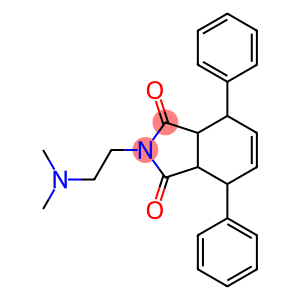 2-[2-(dimethylamino)ethyl]-4,7-diphenyl-3a,4,7,7a-tetrahydro-1H-isoindole-1,3(2H)-dione