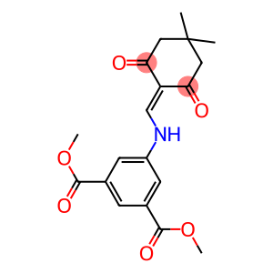 dimethyl 5-{[(4,4-dimethyl-2,6-dioxocyclohexylidene)methyl]amino}isophthalate