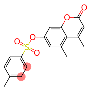 4,5-dimethyl-2-oxo-2H-chromen-7-yl 4-methylbenzenesulfonate