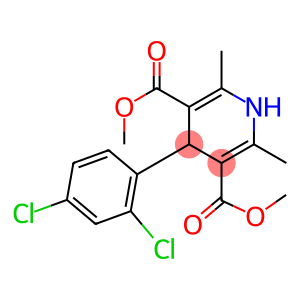 dimethyl 4-(2,4-dichlorophenyl)-2,6-dimethyl-1,4-dihydro-3,5-pyridinedicarboxylate