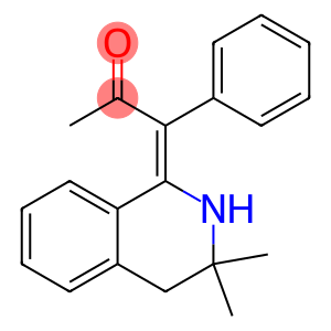 1-(3,3-dimethyl-3,4-dihydro-1(2H)-isoquinolinylidene)-1-phenylacetone