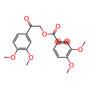 2-(3,4-dimethoxyphenyl)-2-oxoethyl 3,4-dimethoxybenzoate