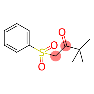 3,3-dimethyl-1-(phenylsulfonyl)-2-butanone