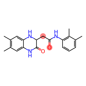 2-(6,7-dimethyl-3-oxo-1,2,3,4-tetrahydro-2-quinoxalinyl)-N-(2,3-dimethylphenyl)acetamide