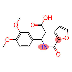 3-(3,4-dimethoxyphenyl)-N-(2-furoyl)-beta-alanine