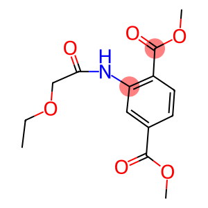 dimethyl 2-[(ethoxyacetyl)amino]terephthalate