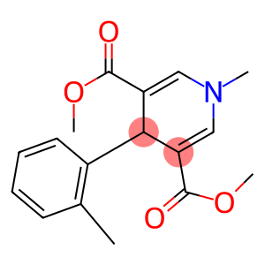 dimethyl 1-methyl-4-(2-methylphenyl)-1,4-dihydro-3,5-pyridinedicarboxylate