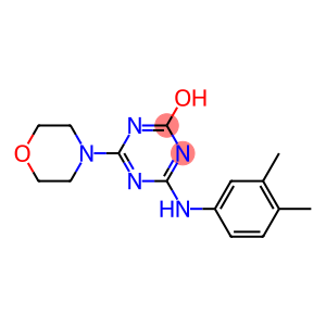 4-(3,4-dimethylanilino)-6-morpholin-4-yl-1,3,5-triazin-2-ol