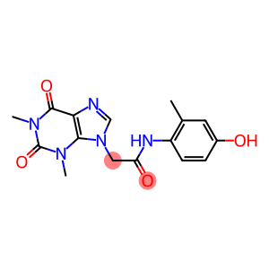 2-(1,3-dimethyl-2,6-dioxo-1,2,3,6-tetrahydro-9H-purin-9-yl)-N-(4-hydroxy-2-methylphenyl)acetamide