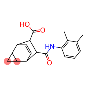 7-[(2,3-dimethylanilino)carbonyl]tricyclo[3.2.2.0~2,4~]non-8-ene-6-carboxylic acid