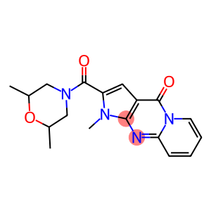 2-[(2,6-dimethyl-4-morpholinyl)carbonyl]-1-methylpyrido[1,2-a]pyrrolo[2,3-d]pyrimidin-4(1H)-one