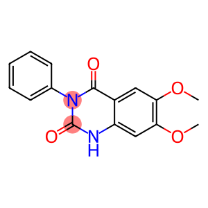 6,7-dimethoxy-3-phenyl-2,4(1H,3H)-quinazolinedione