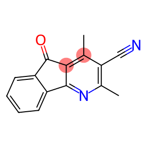 2,4-dimethyl-5-oxo-5H-indeno[1,2-b]pyridine-3-carbonitrile