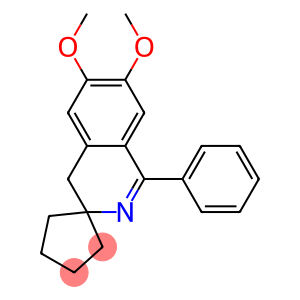 6',7'-dimethoxy-1'-phenyl-3',4'-dihydrospiro(cyclopentane-1,3'-isoquinoline)