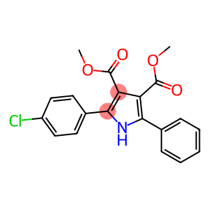 dimethyl 2-(4-chlorophenyl)-5-phenyl-1H-pyrrole-3,4-dicarboxylate