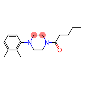 1-(2,3-dimethylphenyl)-4-pentanoylpiperazine