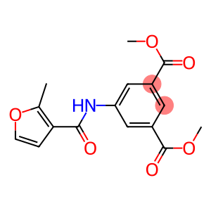 dimethyl 5-[(2-methyl-3-furoyl)amino]isophthalate