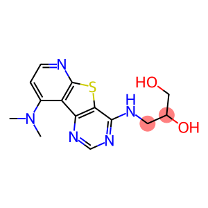 3-{[9-(dimethylamino)pyrido[3',2':4,5]thieno[3,2-d]pyrimidin-4-yl]amino}-1,2-propanediol