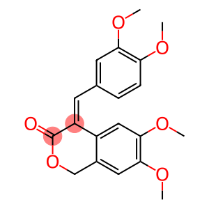 4-(3,4-dimethoxybenzylidene)-6,7-dimethoxy-1,4-dihydro-3H-isochromen-3-one