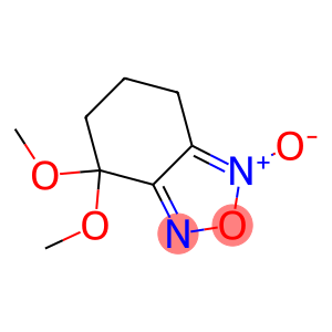 4,4-dimethoxy-4,5,6,7-tetrahydro-2,1,3-benzoxadiazole 1-oxide