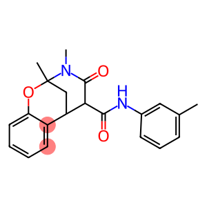 9,10-dimethyl-N-(3-methylphenyl)-11-oxo-8-oxa-10-azatricyclo[7.3.1.0~2,7~]trideca-2,4,6-triene-12-carboxamide