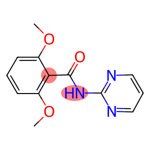 2,6-dimethoxy-N-(2-pyrimidinyl)benzamide