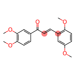 3-(2,5-dimethoxyphenyl)-1-(3,4-dimethoxyphenyl)-2-propen-1-one