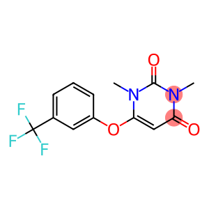 1,3-dimethyl-6-[3-(trifluoromethyl)phenoxy]-2,4(1H,3H)-pyrimidinedione