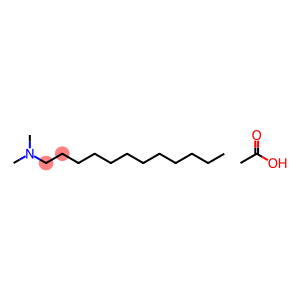 Dimethyl dodecyl amine acetate