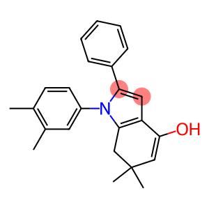 1-(3,4-dimethylphenyl)-6,6-dimethyl-2-phenyl-6,7-dihydro-1H-indol-4-ol