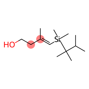 4-[Dimethyl(1,1,2-trimethylpropyl)silyl]-3-methyl-3-buten-1-ol