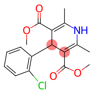 2,6-Dimethyl-4-(2-chlorophenyl)-1,4-dihydro-3,5-pyridinedicarboxylic acid dimethyl ester