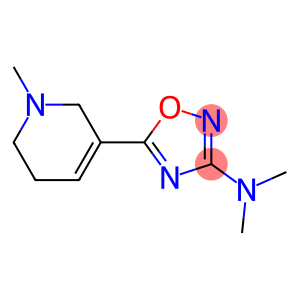 3-Dimethylamino-5-[(1,2,5,6-tetrahydro-1-methylpyridin)-3-yl]-1,2,4-oxadiazole