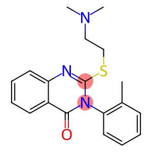 2-[2-(Dimethylamino)ethylthio]-3-(2-methylphenyl)-quinazolin-4(3H)-one