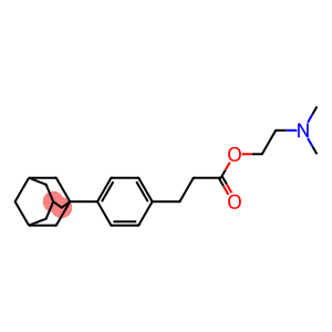 1-[4-[2-[2-(Dimethylamino)ethoxycarbonyl]ethyl]phenyl]adamantane