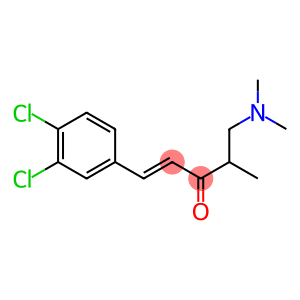 5-(Dimethylamino)-1-(4-chloro-3-chlorophenyl)-4-methyl-1-penten-3-one
