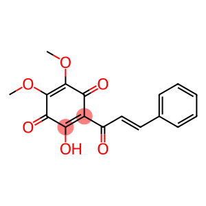 5,6-Dimethoxy-3-hydroxy-2-[(E)-1-oxo-3-phenyl-2-propenyl]-1,4-benzoquinone