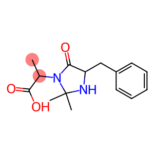 2-(2,2-Dimethyl-4-oxo-5-benzylimidazolidin-3-yl)propionic acid