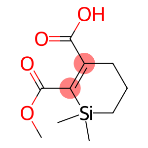 1,1-Dimethyl-1-sila-2-cyclohexene-2,3-bis(carboxylic acid methyl) ester