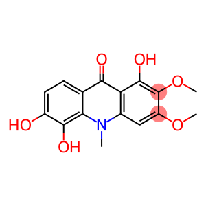 2,3-Dimethoxy-10-methyl-1,5,6-trihydroxyacridin-9(10H)-one