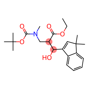 3-(3,3-Dimethyl-3H-inden-1-yl)-3-hydroxy-2-[[(tert-butoxycarbonyl)(methyl)amino]methyl]propanoic acid ethyl ester