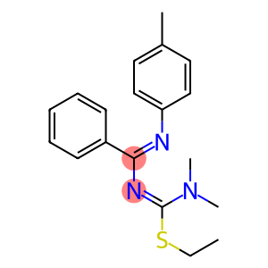 4-(Dimethylamino)-4-ethylthio-1-(4-methylphenyl)-2-phenyl-1,3-diaza-1,3-butadiene