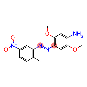 2,5-Dimethoxy-4-amino-2'-methyl-5'-nitroazobenzene