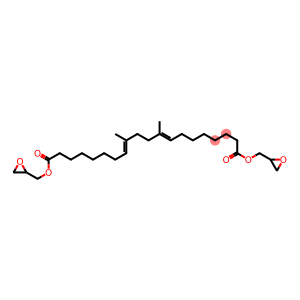 8,11-Dimethyl-7,11-octadecadiene-1,18-dicarboxylic acid bis(oxiranylmethyl) ester