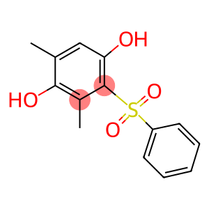 3,5-Dimethyl-2-(phenylsulfonyl)hydroquinone