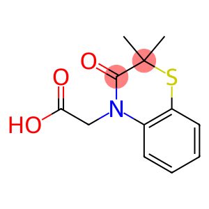 2,2-Dimethyl-2,3-dihydro-3-oxo-4H-1,4-benzothiazine-4-acetic acid