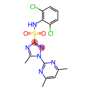 1-(4,6-Dimethylpyrimidin-2-yl)-5-methyl-N-(2,6-dichlorophenyl)-1H-1,2,4-triazole-3-sulfonamide